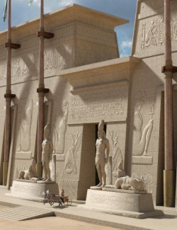 Deepsea Egyptian Ancient Temple