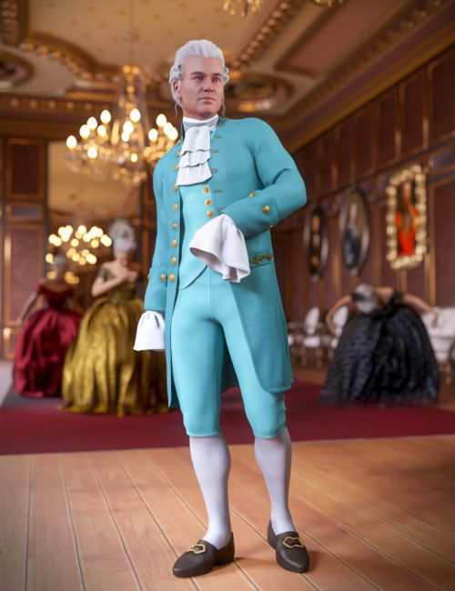 Click here to see preview images for "dForce Le Roi Outfit for Genesis 8 Male" dForce Le Roi Outfit for Genesis 8 Male
