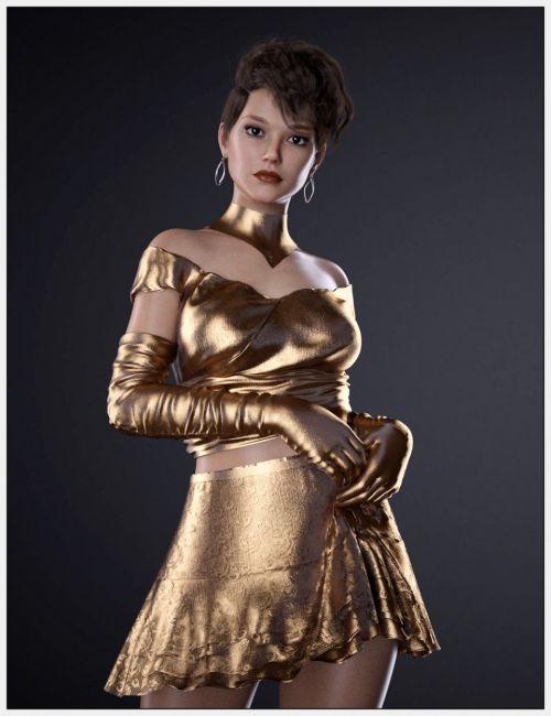 Click here to see preview images for "Texture Add-on for dForce Chic Party Fashion Outfit" Texture Add-on for dForce Chic Party Fashion Outfit