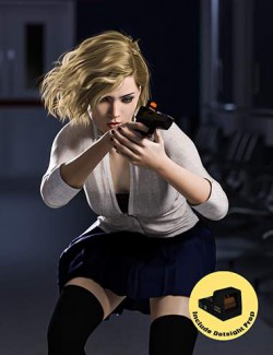 Modern Handguns Poses for Genesis 3 and 8