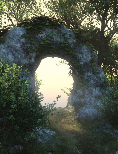 Click here to see preview images for "Forest Path Vignette" Forest Path Vignette