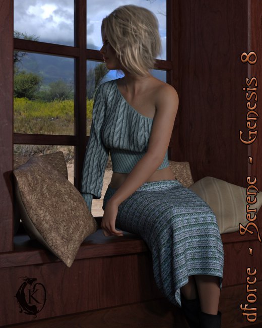 Click here to see preview images for "dforce - Serene - Genesis 8" dforce - Serene - Genesis 8
