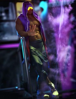 dForce Niko Outfit for Genesis 8 Males