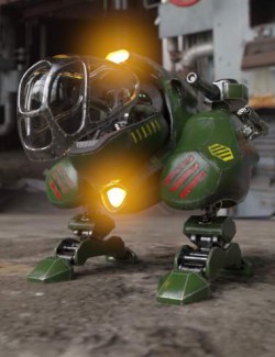 Squat Boy Mechanized Walker Vehicle