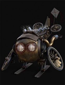 O-Bot Steampunk Robot