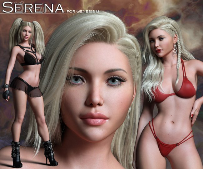 Click here to see preview images for "Serena for the Genesis 8 Female" Serena for the Genesis 8 Female