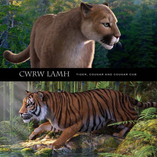 Click here to see preview images for "CWRW LAMH: Tiger & Cougar Presets" CWRW LAMH: Tiger & Cougar Presets