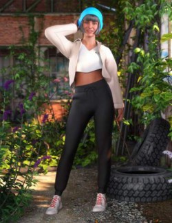 Cool Down Outfit for Genesis 8.1 Females