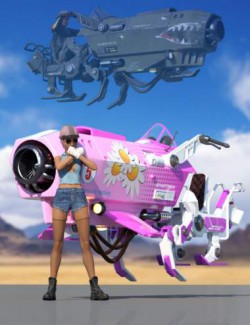 Sci-Fi Jumper Vehicle- Texture Pack