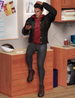 dForce Fall Vibes Outfit for Genesis 8 and 8.1 Males