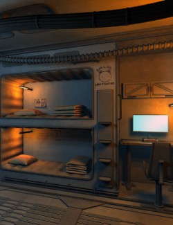 SciFi bedroom kit for DS4