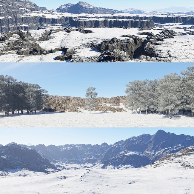 Click here to see preview images for "Ice Age Backgrounds" Ice Age Backgrounds