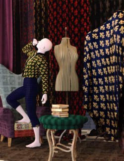 Brilliant Brocades Iray Shaders