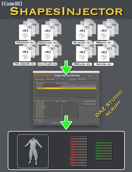 Click here to see preview images for "ShapesInjector" ShapesInjector