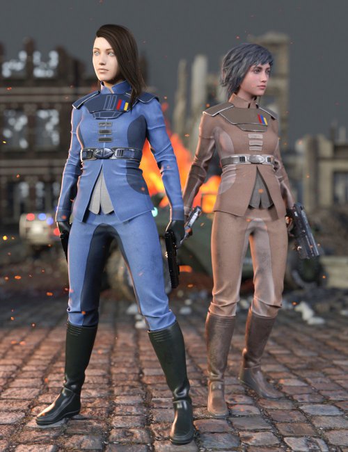 Click here to see preview images for "Sci-Fi Sergeant Outfit for Genesis 8.1 Females" Sci-Fi Sergeant Outfit for Genesis 8.1 Females
