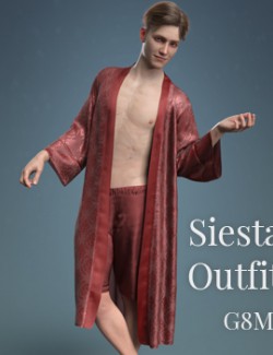dForce - Siesta Outfit for Genesis 8 Male