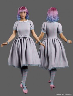 dForce Candy Magic Dream Outfit for Genesis 8 Females