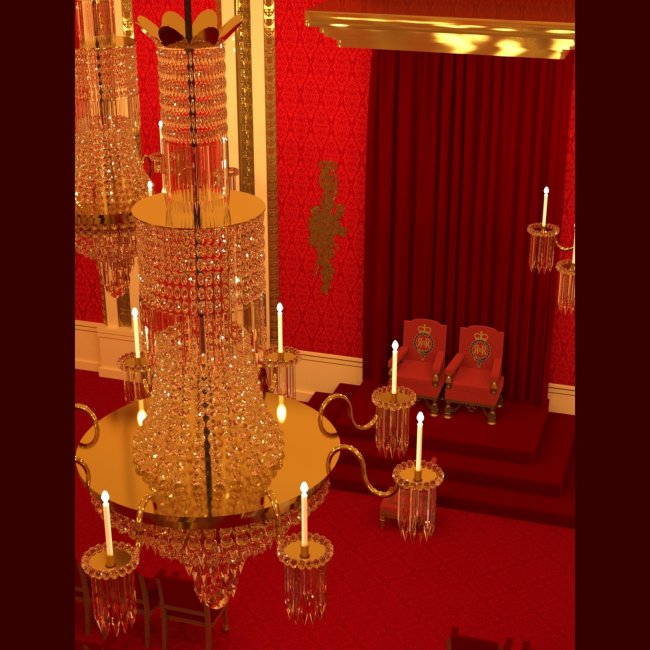Click here to see preview images for "The Palace Throne Room" The Palace Throne Room