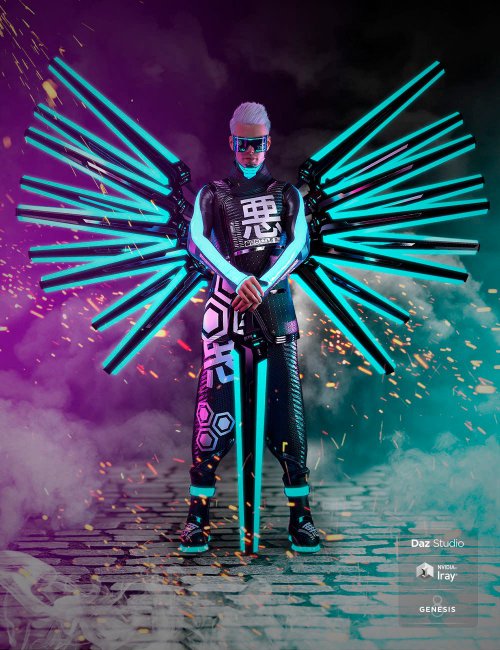 Click here to see preview images for "dForce Evil Night Walker for Genesis 8 Males" dForce Evil Night Walker for Genesis 8 Males