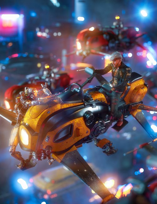 Click here to see preview images for "Dystopian Rider Bundle" Dystopian Rider Bundle