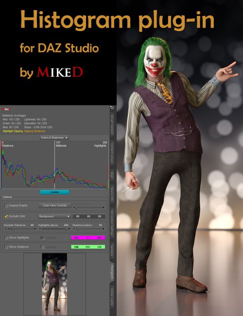 Click here to see preview images for "Histogram Plugin (PC)" Histogram Plugin (PC)