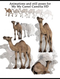 Animations and still poses for My My Camel Camelia HD