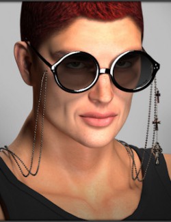 Gothic Punk Glasses for L'Homme