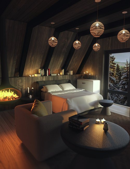 Click here to see preview images for "Mountain Cabin" Mountain Cabin