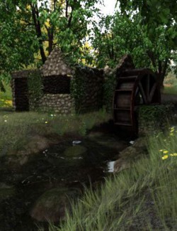 Abandoned Mill For Iray