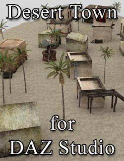 Desert Outpost for DAZ Studio