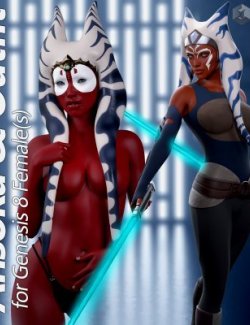 Ahsoka For Genesis 8 Female