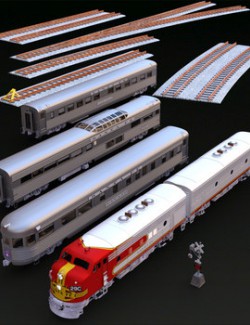 SANTA FE SUPERCHIEF for DAZ STUDIO