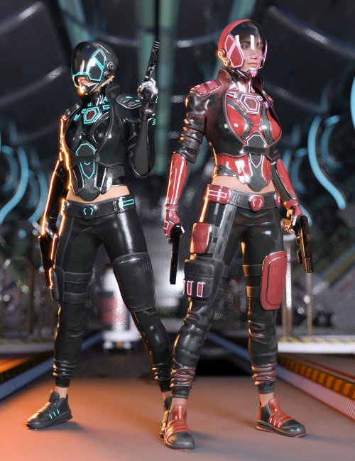 Click here to see preview images for "Sci-Fi Urban Warrior Outfit for Genesis 8 and Genesis 8.1 Females" Sci-Fi Urban Warrior Outfit for Genesis 8 and Genesis 8.1 Females