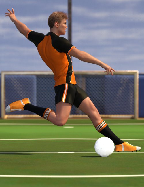 Click here to see preview images for "Soccer Poses for Genesis 8 and Genesis 8.1 Male" Soccer Poses for Genesis 8 and Genesis 8.1 Male