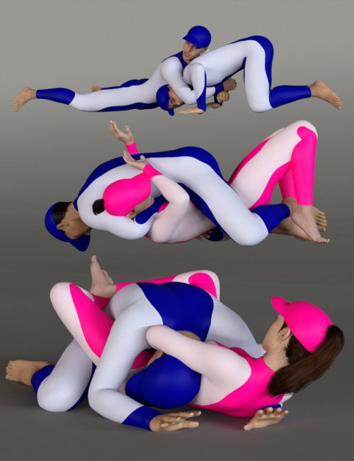 Click here to see preview images for "Grappling Poses Volume 1 for Genesis 8 and 8.1 Male and Female" Grappling Poses Volume 1 for Genesis 8 and 8.1 Male and Female