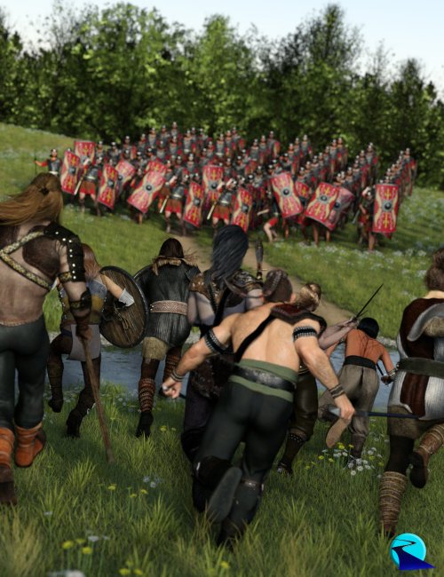 Click here to see preview images for "Now-Crowd Billboards - Barbarian Warriors Charging (Barbarian Warriors Vol I)" Now-Crowd Billboards - Barbarian Warriors Charging (Barbarian Warriors Vol I)