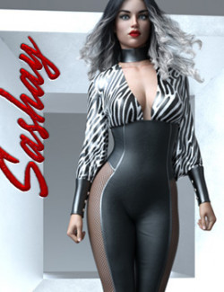Sashay dForce pantsuit for Genesis 8 Female(s)