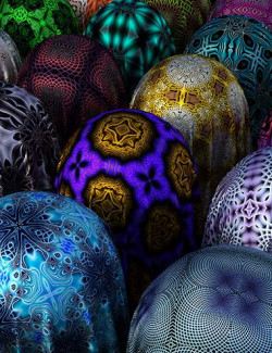 Abstract Silk Fabric Iray Shaders Vol 3