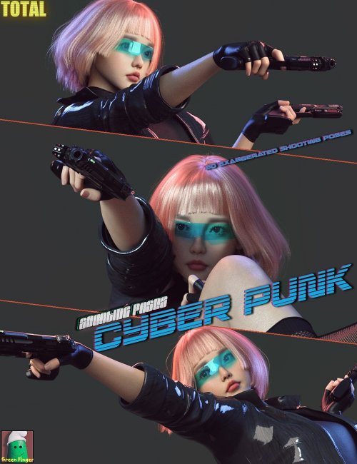 Click here to see preview images for "GF Total CPP Shooting Poses for Genesis 8 Females" GF Total CPP Shooting Poses for Genesis 8 Females