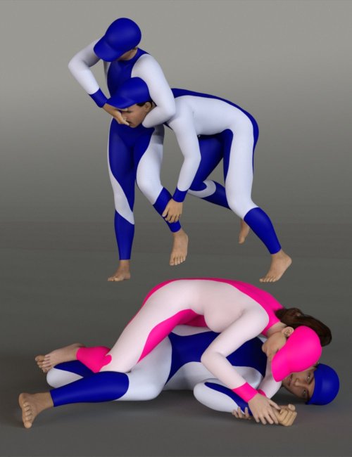 Click here to see preview images for "Grappling Poses Volume 2 for Genesis 8 and 8.1" Grappling Poses Volume 2 for Genesis 8 and 8.1