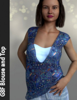 Chilla Top Set for Genesis 8 Female