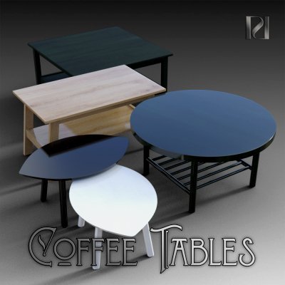 Click here to see preview images for "Coffee Tables 02" Coffee Tables 02