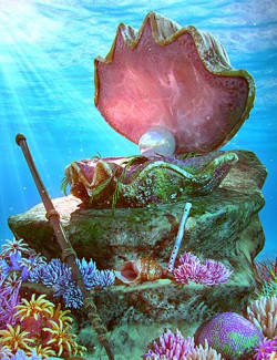 Under the Sea Props for Genesis 8.1