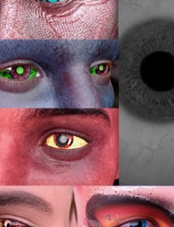 I2D Hyperreal Fantasy Eyes For Genesis 8.1