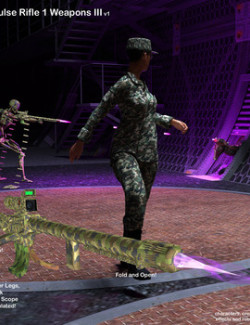 AtoZ Pulse Rifle 1 Poser Weapons III v1