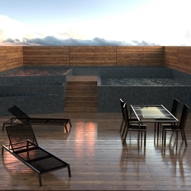 Click here to see preview images for "Courtyard and pool" Courtyard and pool