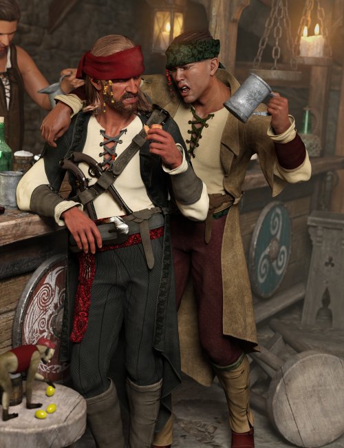 Click here to see preview images for "dForce High Tides Outfit Textures" dForce High Tides Outfit Textures