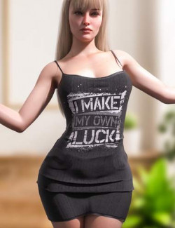 dForce Summer Sleeveless Dress for Genesis 8 and 8.1 Females