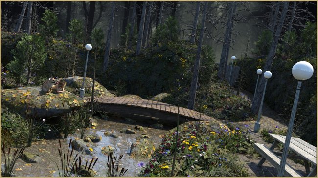 Click here to see preview images for "Path in the Woods for DS" Path in the Woods for DS
