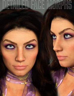 Twizted Detailed Face Morphs for Genesis 8 and 8.1 Female